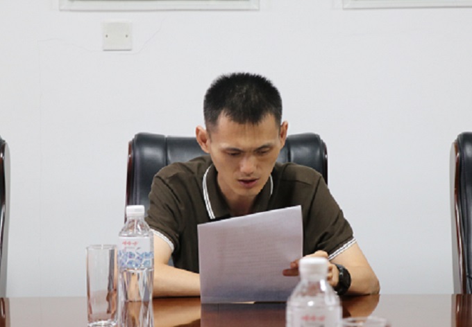 中共山東圣德建筑有限公司支部委員會預備黨員轉正會議順利召開